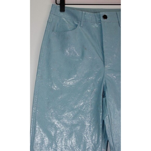 ROTATE Birger Christensen Rottie Pants in Sky Blue Size M - Picture 5 of 11